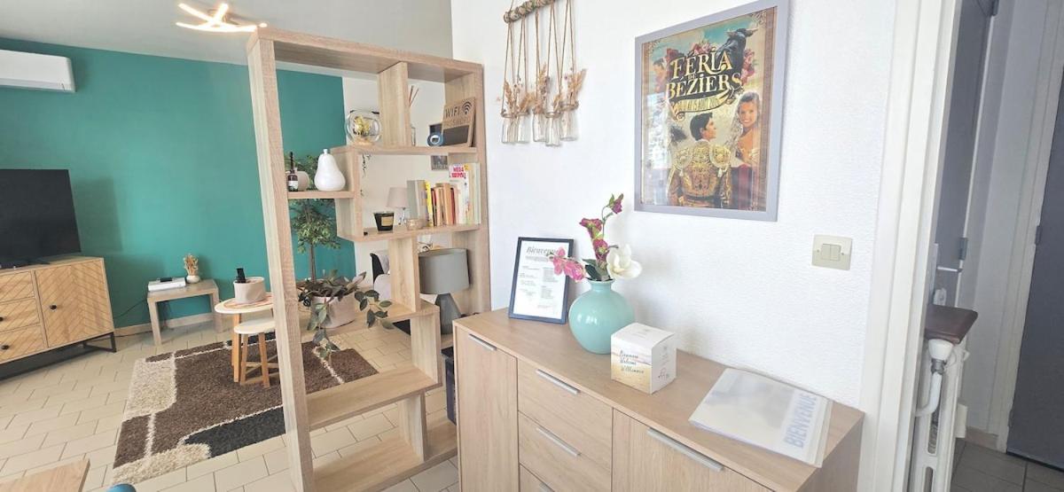 Charmant T2 Beziers Centre Ville Avec Balcon Ngoại thất bức ảnh